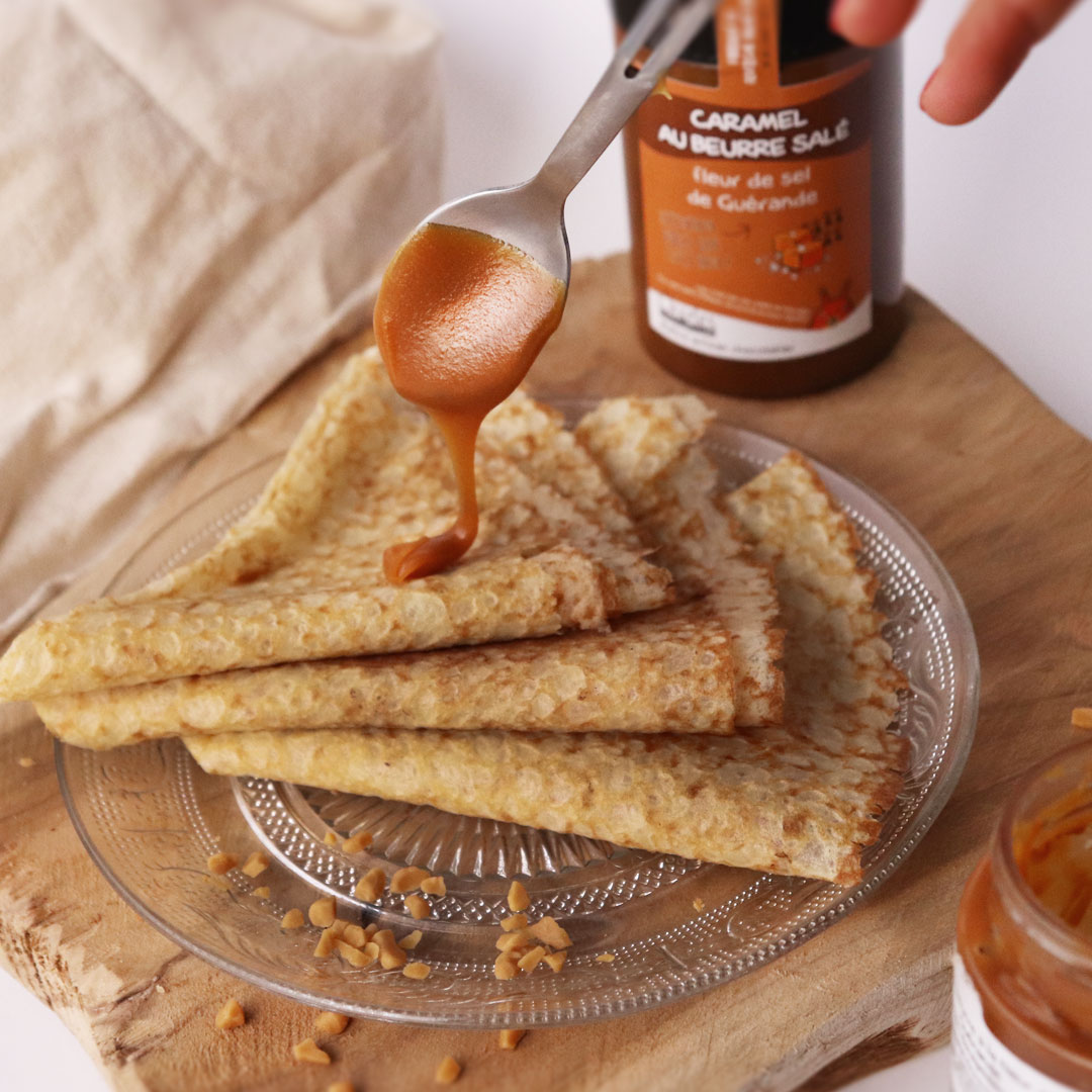 Caramel au beurre salé et fleur de sel de Guérande comme à la maison